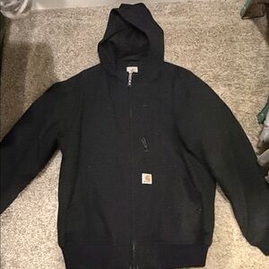 Carhartt Men's Black Hooded Jacket